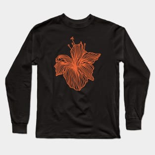 Amaryllis Flower Long Sleeve T-Shirt